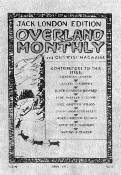 Номер журнала 'Оверленд Мансли', посвящённый Джеку Лондону. 1932