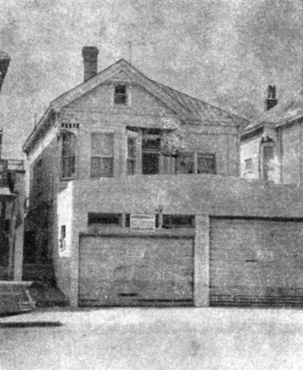 Дом, где жила семья Лондонов в 1893 г. и где был написан первый рассказ Лондона 'Тайфун у берегов Японии' (фото автора)